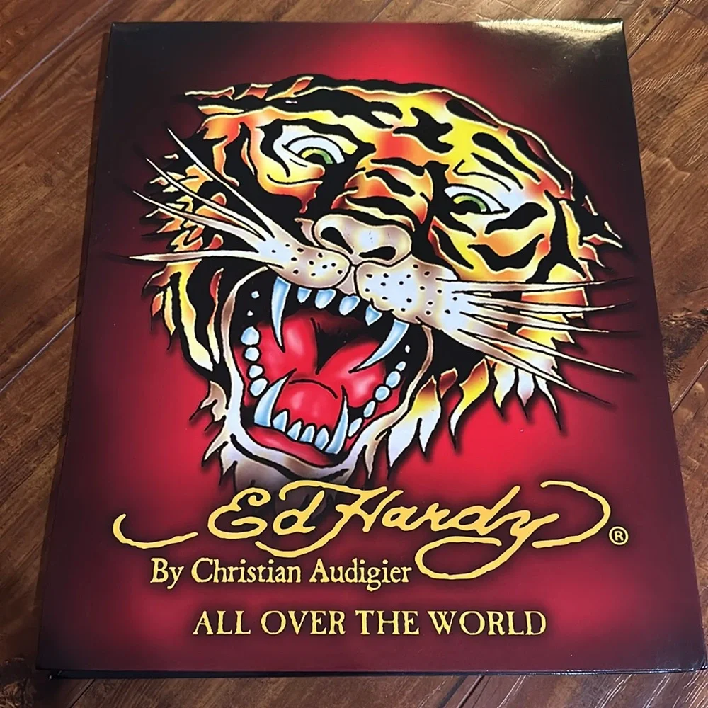 Ed Hardy Y2K Gift Box Tiger Love Kills Slowly Christian Audigier Tattoo